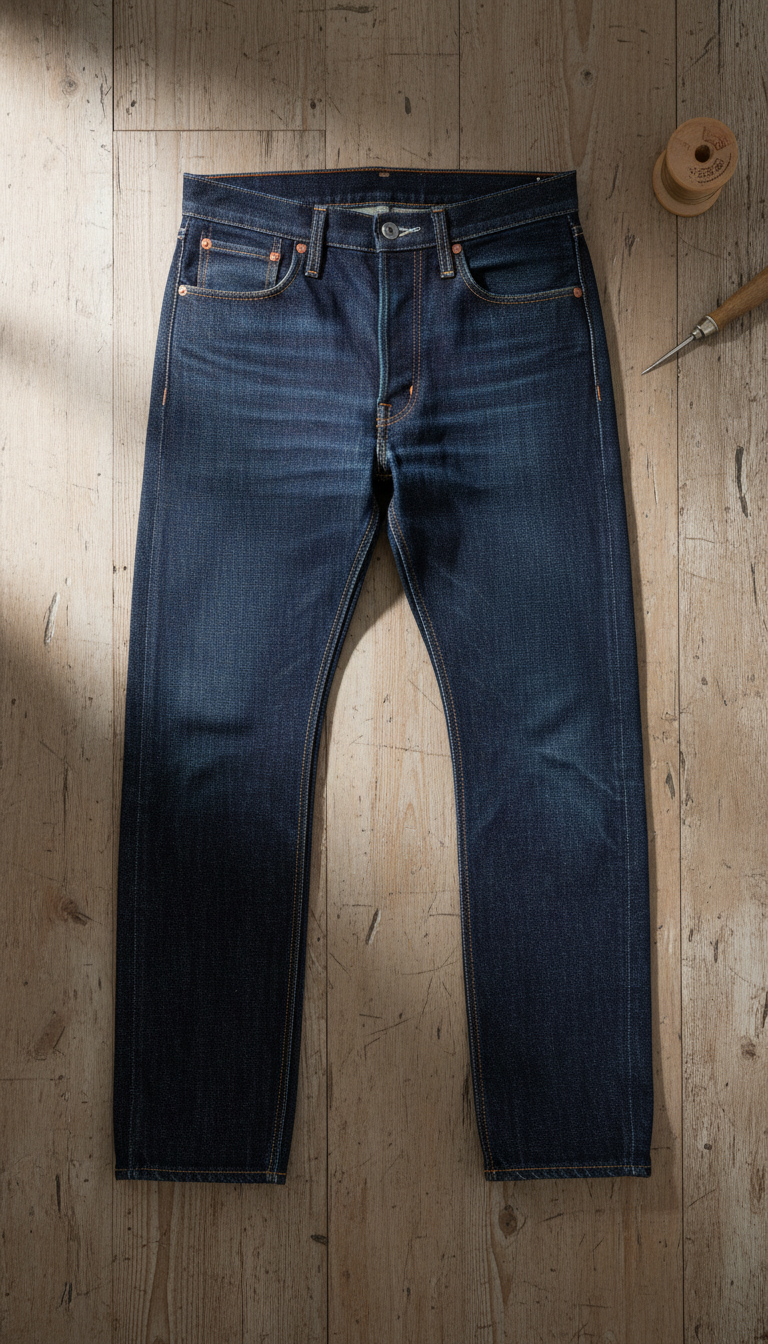 Raw Selvedge Denim Jeans