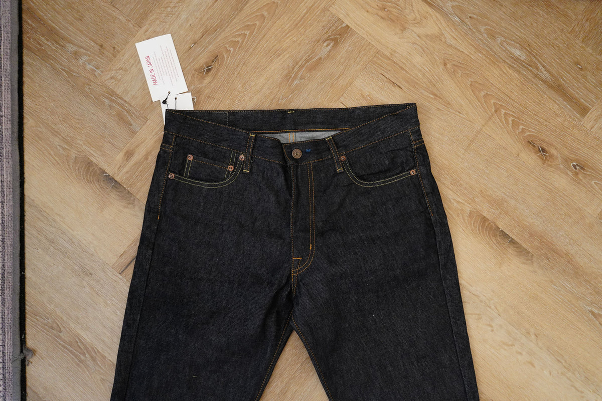 Kamikaze Attack “Boots Zero” 14oz Indigo Bootcut Jeans – One-Wash