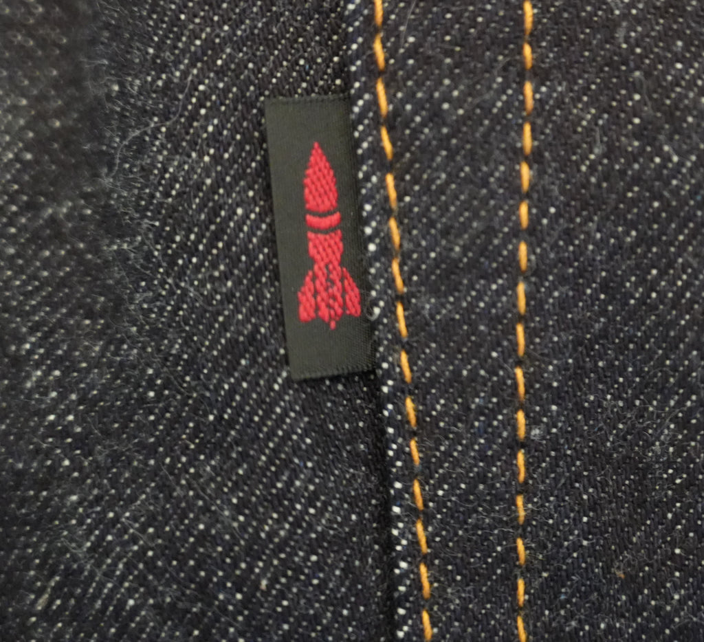 Kamikaze Attack “Home Run” 15.3oz Indigo Selvedge Jeans – Classic Straight, One-Wash