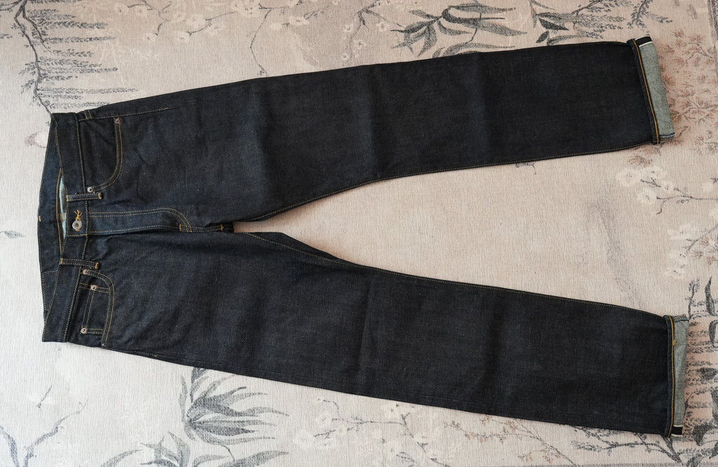 Kamikaze Attack “Home Run” 15.3oz Indigo Selvedge Jeans – Classic Straight, One-Wash