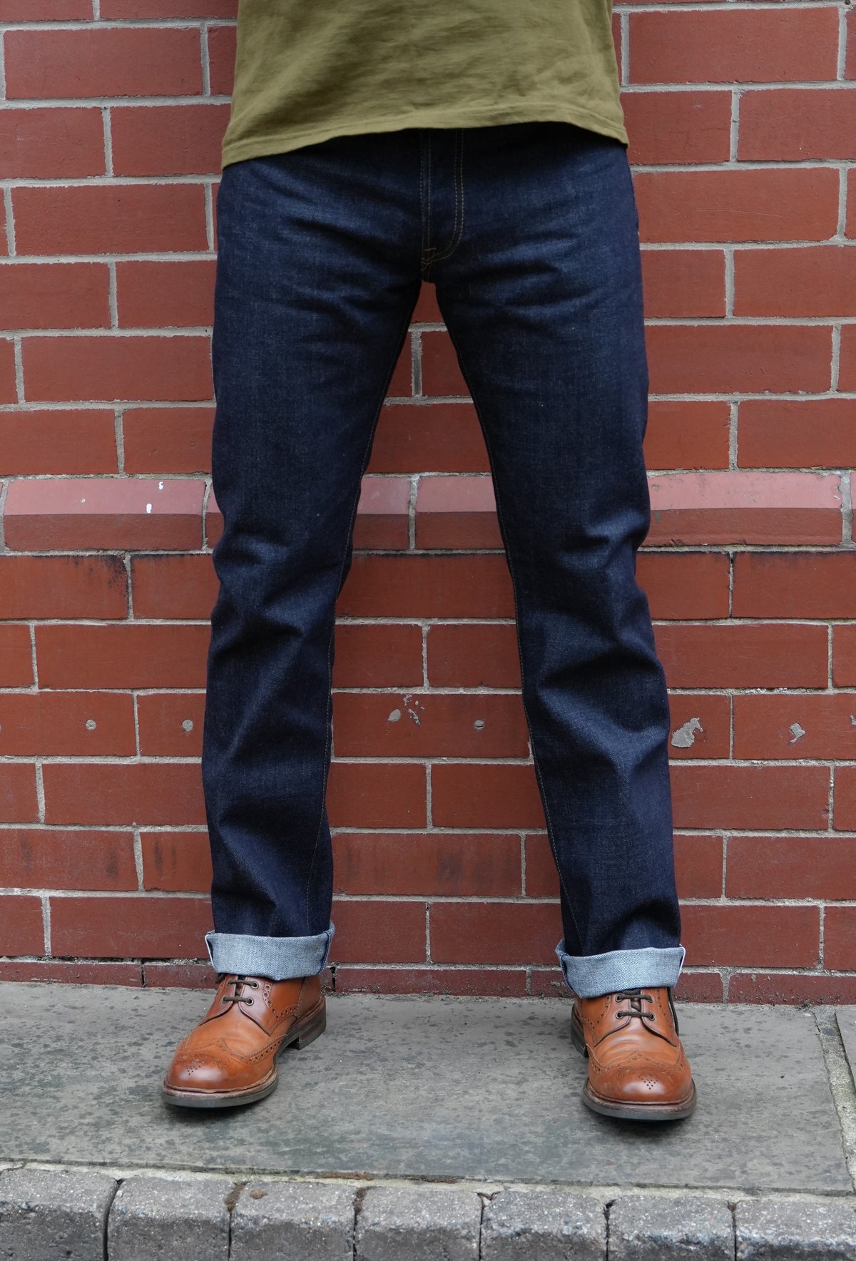 Kamikaze Attack “Home Run” 15.3oz Indigo Selvedge Jeans – Classic Straight, One-Wash