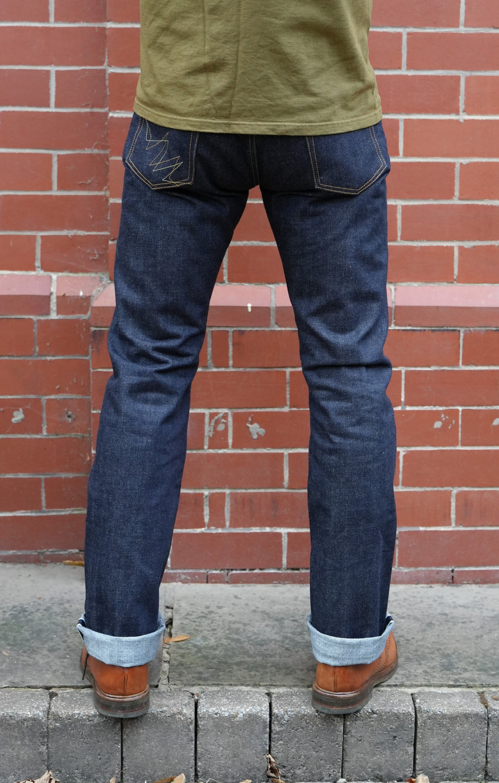 Kamikaze Attack “Home Run” 15.3oz Indigo Selvedge Jeans – Classic Straight, One-Wash