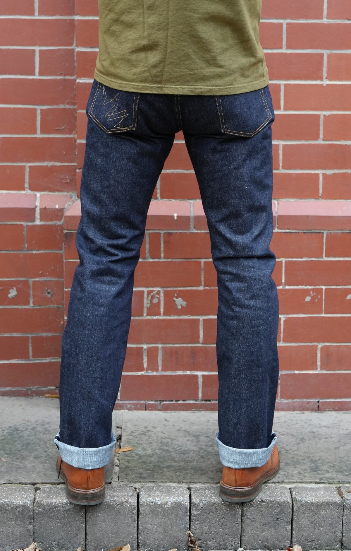 Kamikaze Attack “Home Run” 15.3oz Indigo Selvedge Jeans – Classic Straight, One-Wash